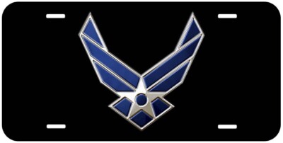 Air Force Wing Novelty Car License Plate
