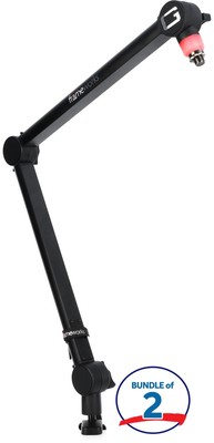 Gator Frameworks GFW-MICBCBM4000 Deluxe Desk-mounted Broadcast Microphone Boom