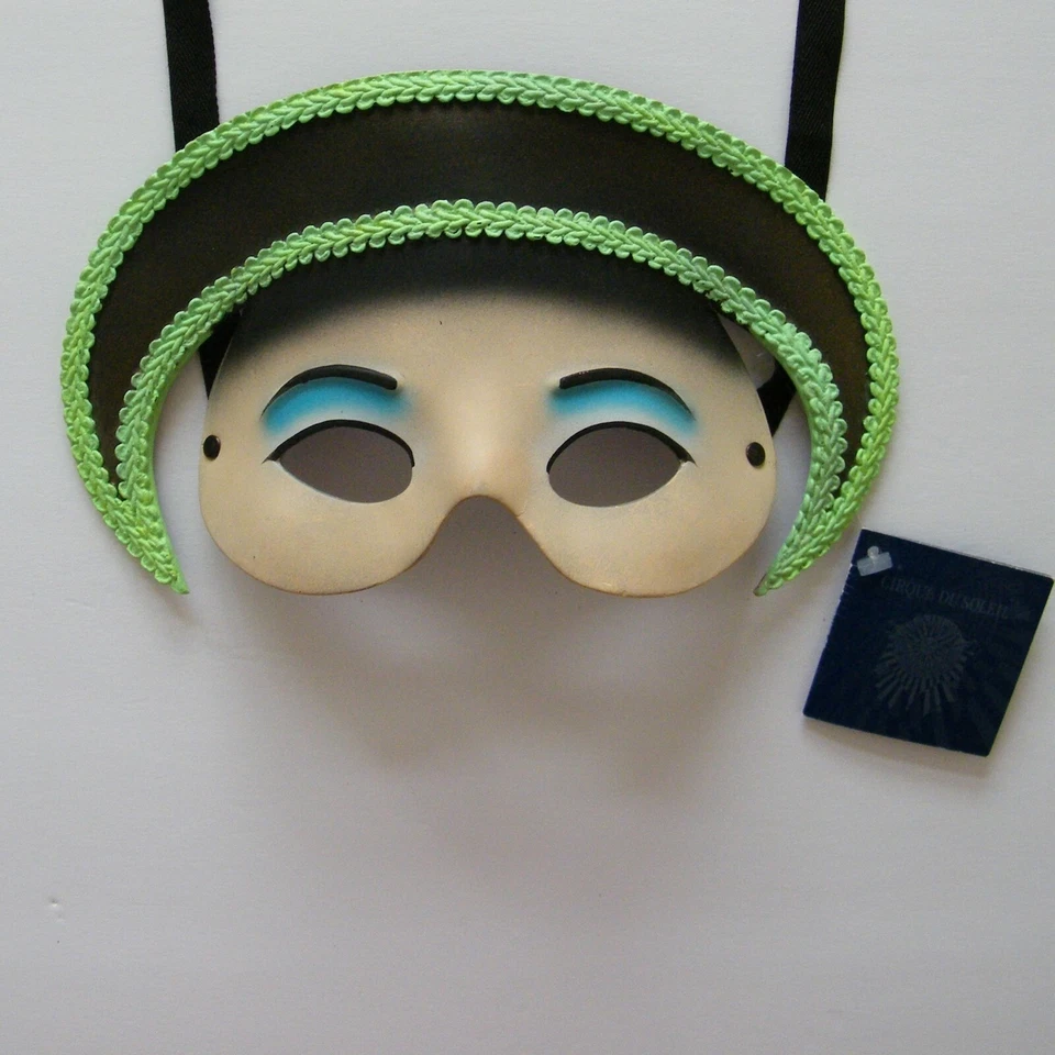 Cirque du Soleil Mask Lano gm Diabolo Latex Karl Gosselin Handmade Mardi Gras  - Image 2 of 4