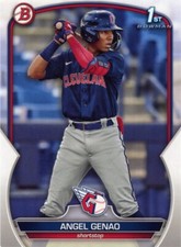 2023 1st Bowman Paper #BP-140 Angel Genao