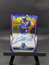 2023 Bowman Chrome Jack Pineda Purple Refractor 1st Prospect Auto #57/250