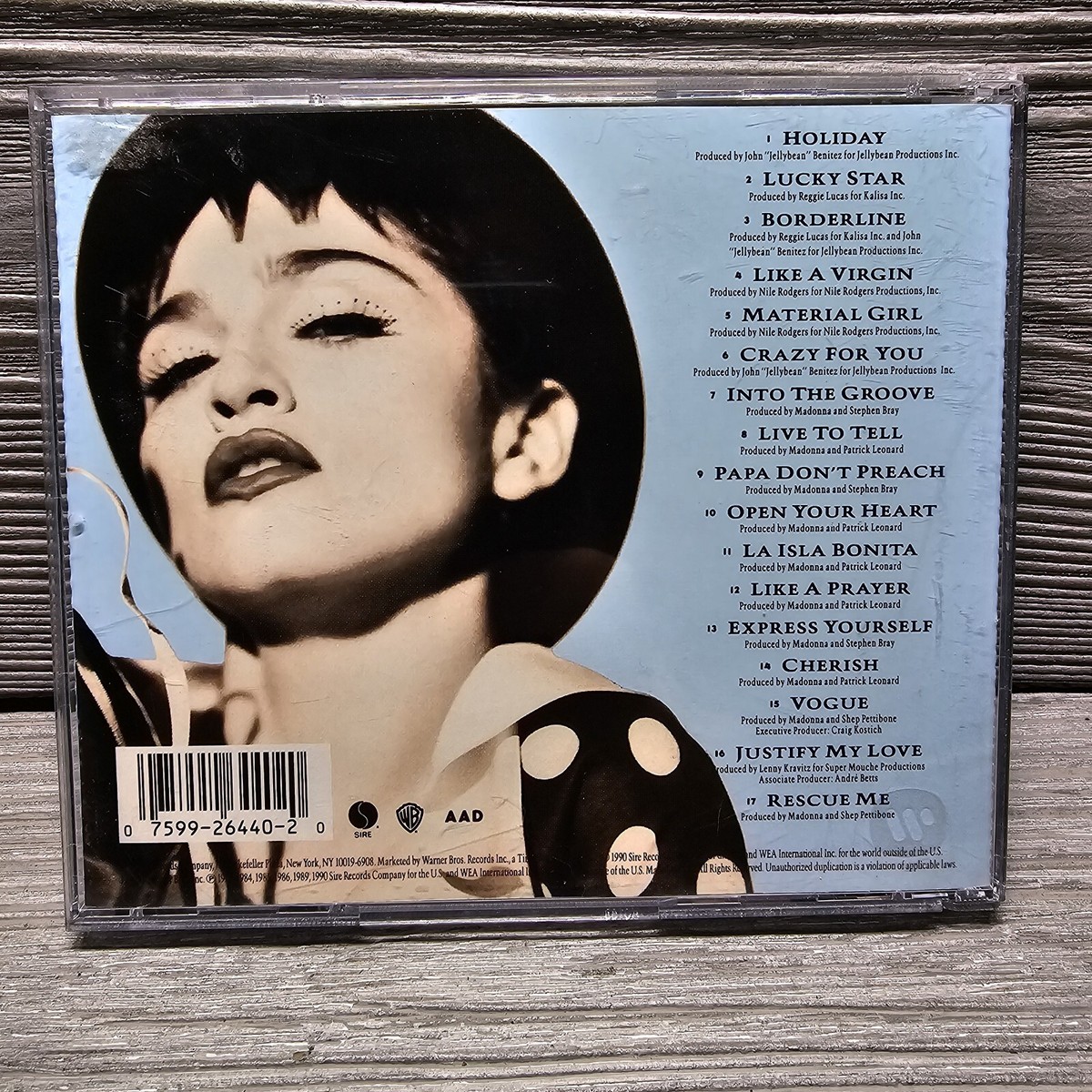 The Immaculate Collection by Madonna (CD, 1990) 75992644020| eBay