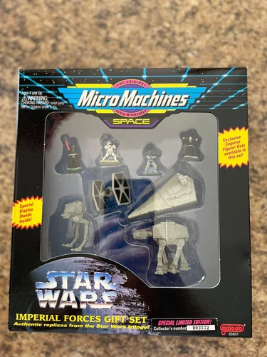 Vintage STAR WARS Micro Machines IMPERIAL FORCES Set, FIRST EDITION, Sealed Box!