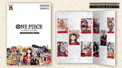 ONE PIECE 25 Aniversario Premium Tarjeta Colección Bandai Japón Exclusivo
