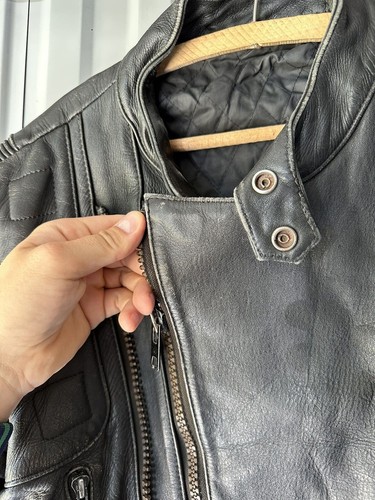 Racing Rare Genuine Leather Vintage Moto Hype Jacket - Bild 11 von 20