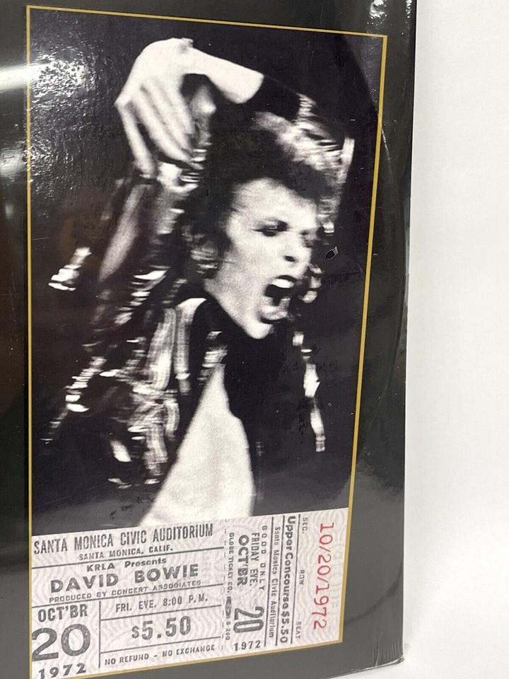 David Bowie Live Santa Monica ‘72 (Vinyl Record Album LP, 2016) NEW ...