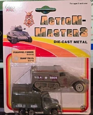 ZYLMEX -Personnel Carrier (T431CA) & Troop Truck (T433A)/ Action Masters diecast
