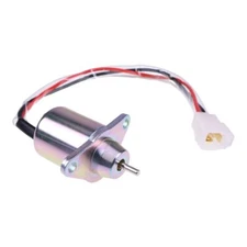 New 119653-77950 Fuel Shutoff Stop Solenoid For Yanmar Kubota John Deere Tractor