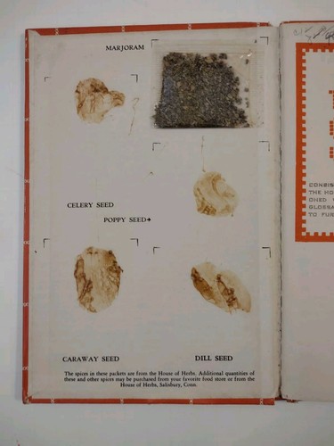 The Spice Sampler Cookbook by Edith M. Barber, 1950 Hardcover - Picture 2 of 5