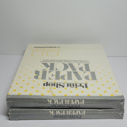 Vintage Continuous Feed Dot Matrix Printer Paper Assorted Colors Envelopes S/2 - Photo 12/16