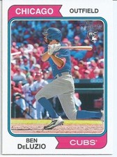 2023 Topps Heritage #306 Ben DeLuzio RC