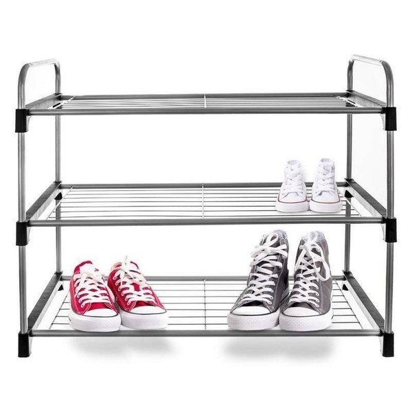 Orion Schuhregal Schuhschrank Schuhorganizer SchuhstäNder Schuhablage 3 Ebenen-image