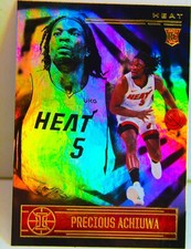 Precious Achiuwa RC 2020-21 Illusions Basketball Holo Refractor Rookie Card #166
