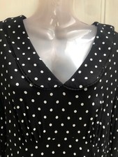 M&S Polka Dot Tea Dress size 12-14