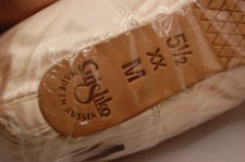 NIB Nikolay Suffolk Ulanova Ballet Pointe Shoes 5.5 2X XX Med Shank Not Re