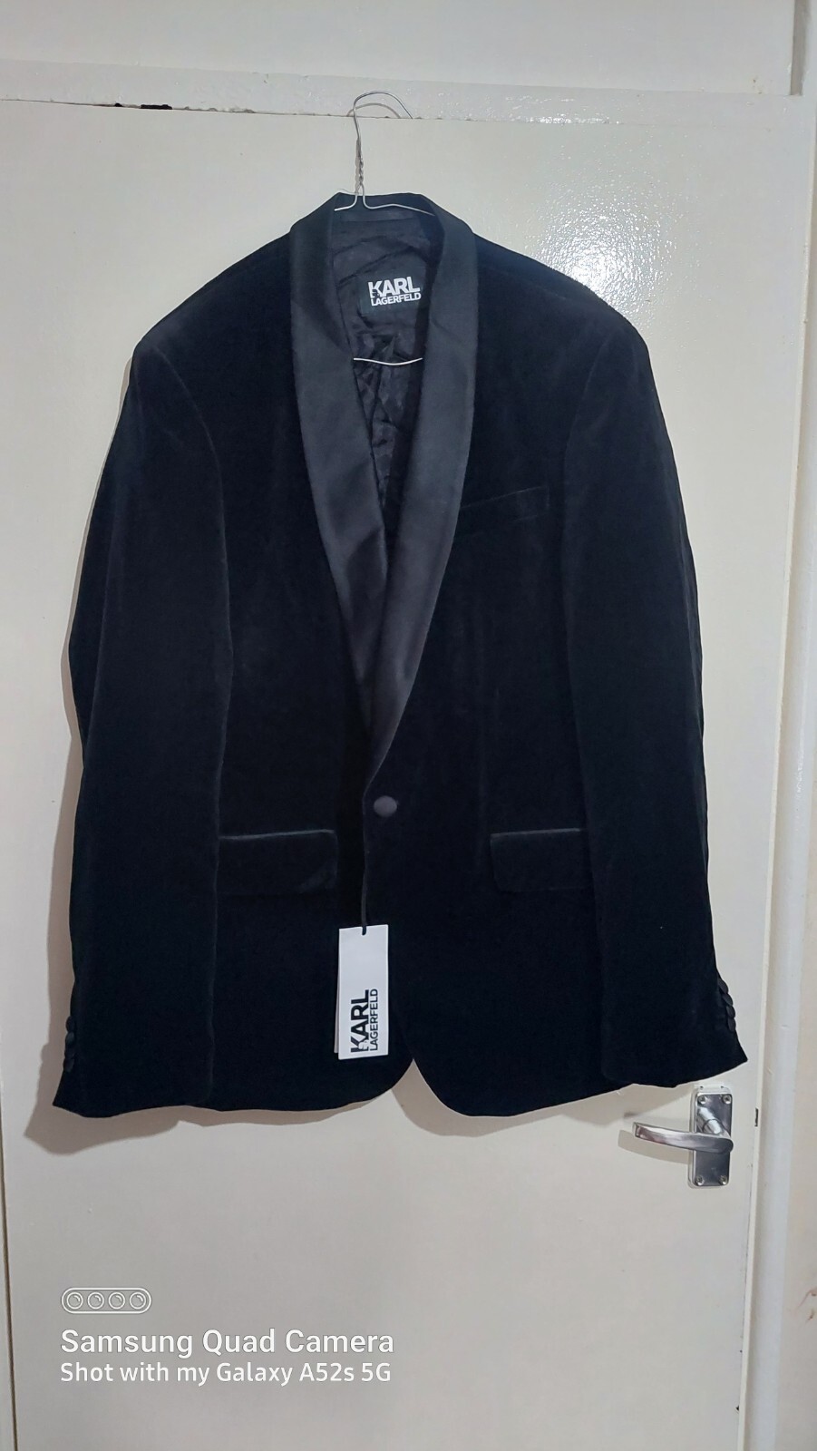 Karl Lagerfeld Jacket Sight  Men Black Blazer  Medium RRP £439 image 3