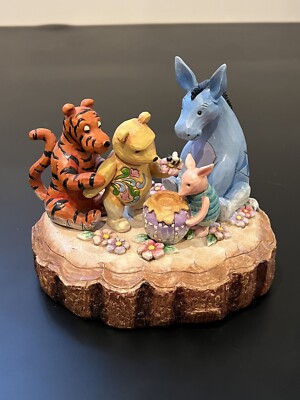 Jim Shore Winnie The Pooh 'You Me and Hunny Bee' Statue 4037502