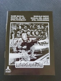 POWER FACTOR Atari Lynx NEW CARTRIDGE AND MANUAL NO BOX