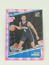 2021-22 Donruss Jalen Suggs The Rookies Pink Laser Holo