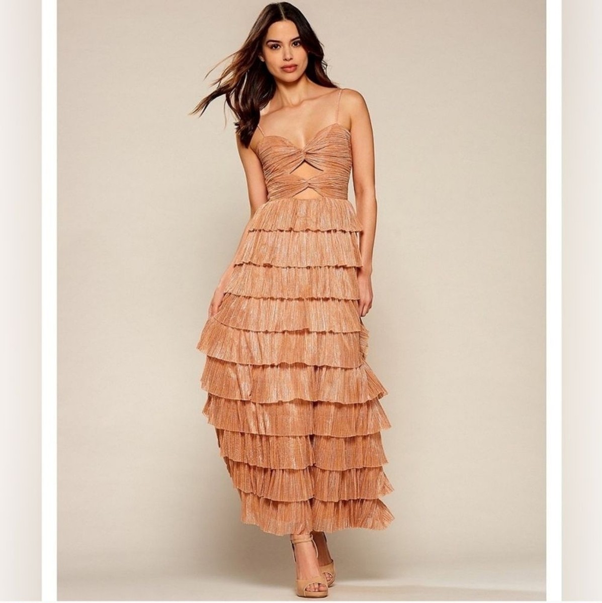giunon ジウノン box pleated lace dress giunon ジウノン box pleated lace dress 66125: Lace Plunge A