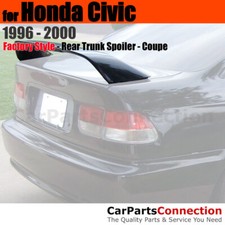 Painted Abs Rear Trunk Spoiler For 96-00 Honda Civic 2dr Si Nh578 Taffeta White