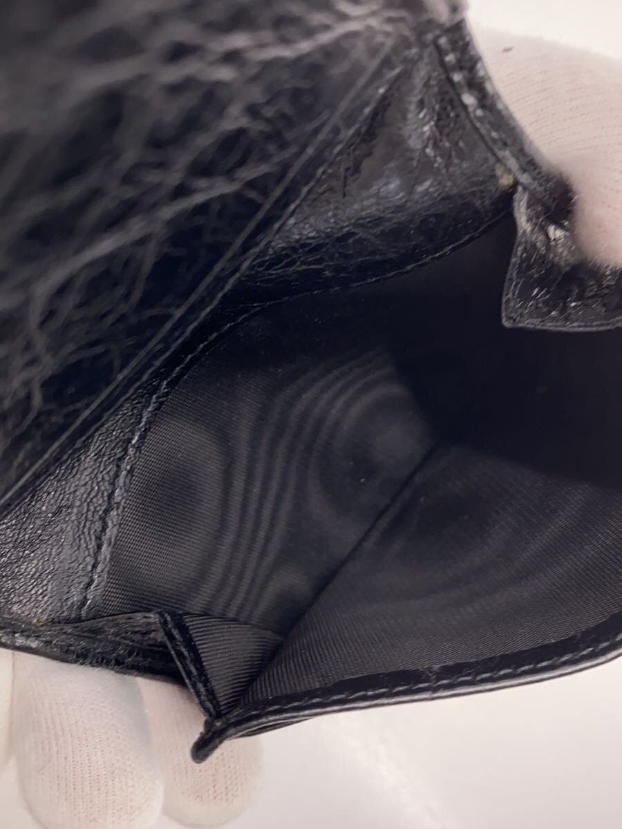 BALENCIAGA Card Case Leather BLK 493874 thumbnail 5