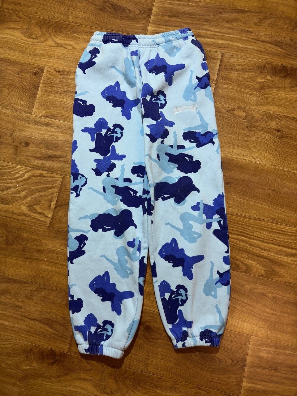 Named Collective Unrealistic Ideals Blue Camo Monogram Suit Hoodie And Pants Y2K image 6