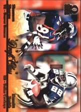 1999 Pacific Omega Draft Class #4 Shannon Sharpe Emmitt Smith - NM-MT
