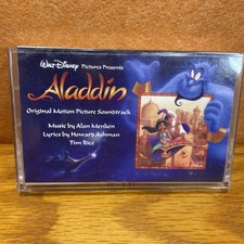 Walt Disney's Aladdin : Motion Picture Soundtrack -1992-Kids Music cassette