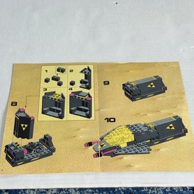 LEGO 6894 Blacktron Invader Space Illustrated Vintage Instruction Manual English