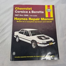 Haynes 24032 Chevrolet Corsica Beretta Repair Manual 1987-1996 Paperback