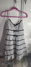 NWT Wild Fable Cream And Baby Blue Lace Dress Size S