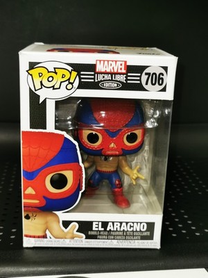 Marvel Lucha Libre - El Aracno Spider-Man 706 - Funko Pop! - Vinyl Figur