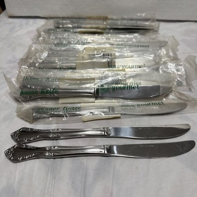 20 Estia Cascade Stainless Flatware Dinner Knife 8 5/8''(14)
