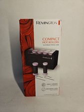 Remington Compact Hot Rollers with Storage Travel Case Black/Purple
