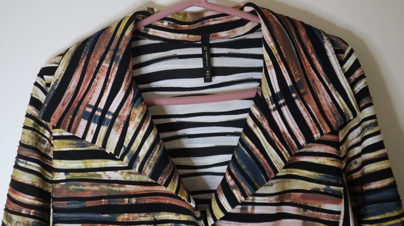 IC Collection by Connie K Textured Jacket Blouse … - image 9