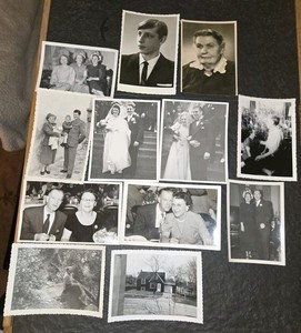 Lot Of 12 Black And White Photographs From The 1950s