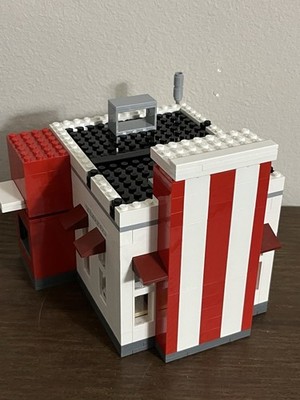 Lego Custom Fried Chicken Restaurant Custom Moc City Town Modular One Of A Kind