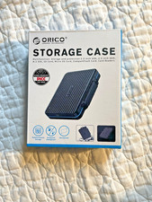 ORICO 24 Slots SD Card Case. 18X micro SD and 6X SD Card Storage. W/labels.