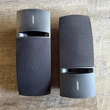 BOSE 161 Bookshelf Speakers Black 2-Speakers USED/WORKS