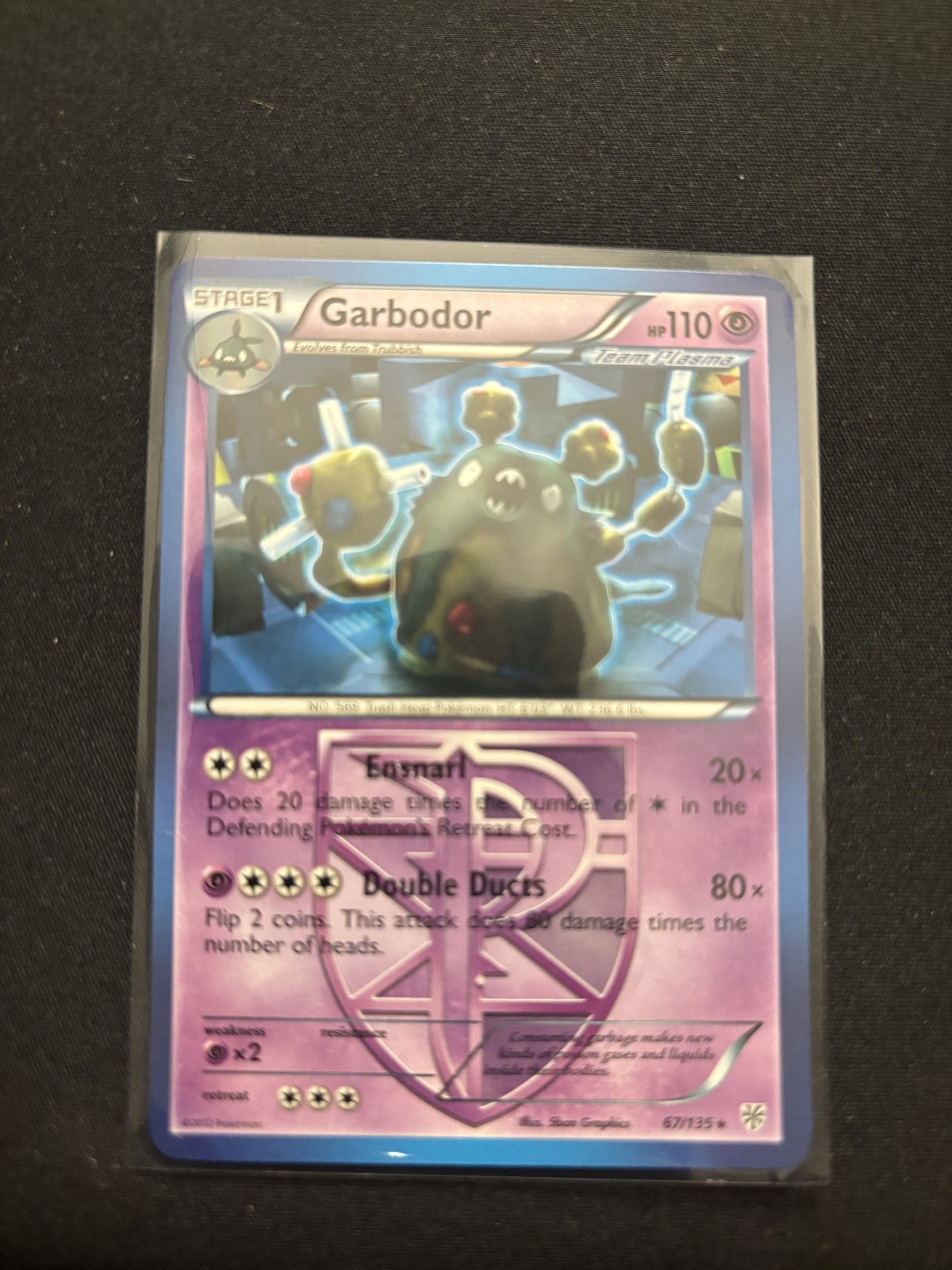 Garbodor (Team Plasma) (67) Rare Plasma Storm 67/135 LP