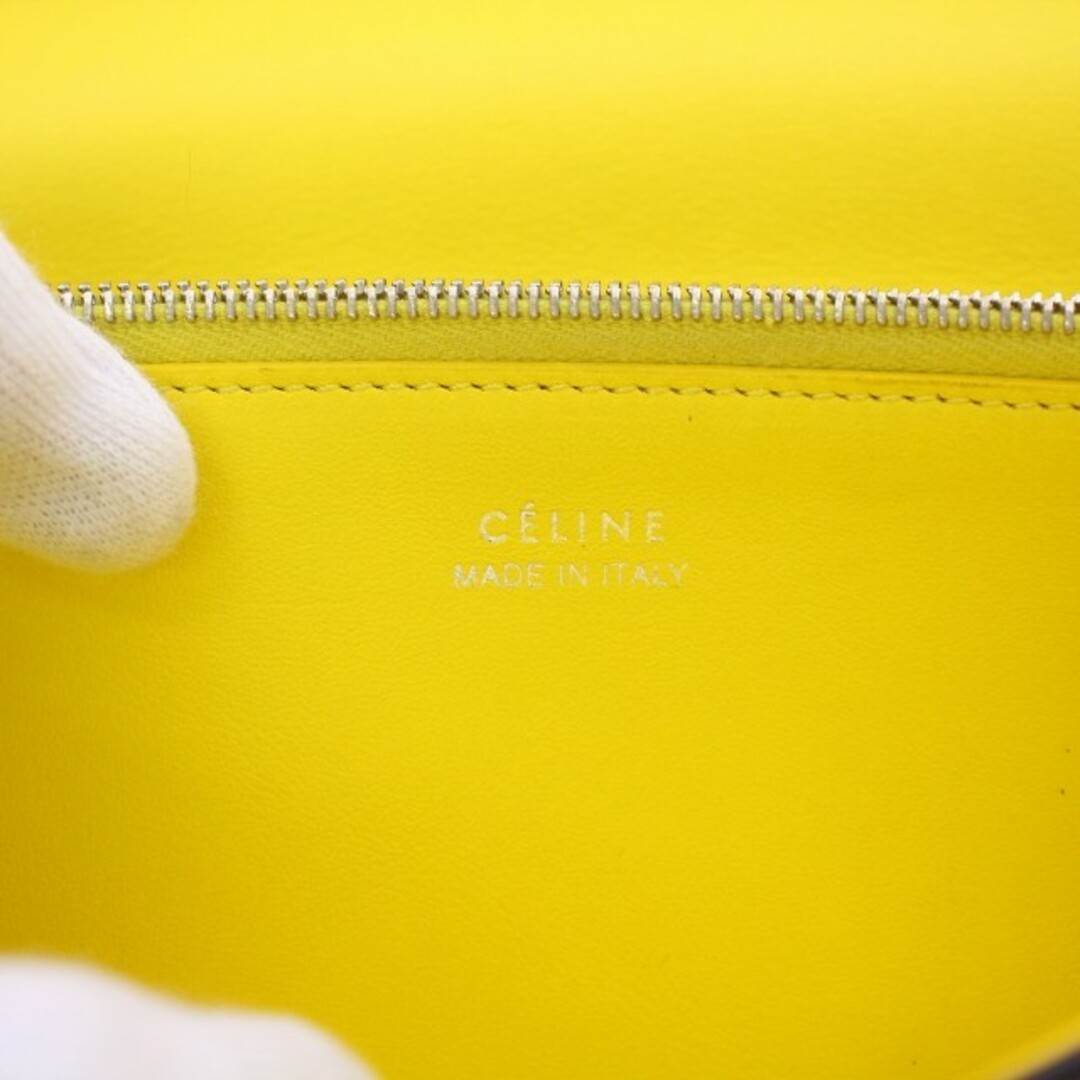 Celine Large Flap Multifunction Leather Long Wall… - image 4