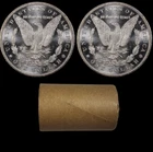 1878-1904 Morgan Silver Dollar Roll of 20 Coins BU CC & CC Ends - Custom Bib #2