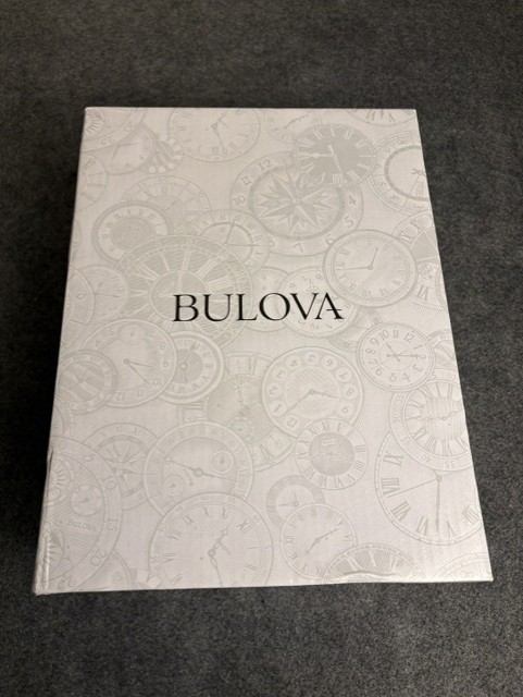 Bulova B1845T Mantel Clock Wooden Case Westminster Chime Qua