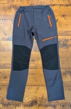 Women's Softshell Fleece Lined Hiking Pants Size 28x31 Medium NEW