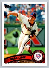 2011 Topps #242 Brad Lidge Philadelphia Phillies