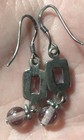 Vintage Amethyst Dangle Style Earrings Sterling Silver  — photo 4