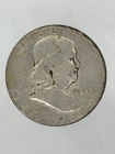 1953 S Franklin Half Dollar 90% Silver Circulated