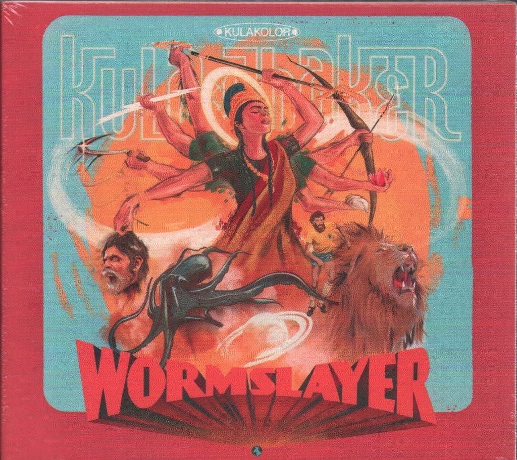 Kula Shaker Wormslayer CD Europe Strange F.o.l.k. 2026 in g'fold card sleeve