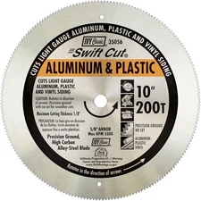 IVY Classic 35056 Swift Cut 10" 200 10” – 200 Teeth, Silver 